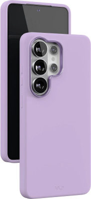Чехол VLP Aster Pro Case MagSafe для Galaxy S26 Ultra, силикон лавандовый