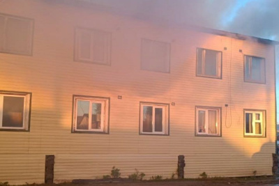 Два человека погибли при пожаре в Мегино-Кангаласском районе UPD / ЯСИА   