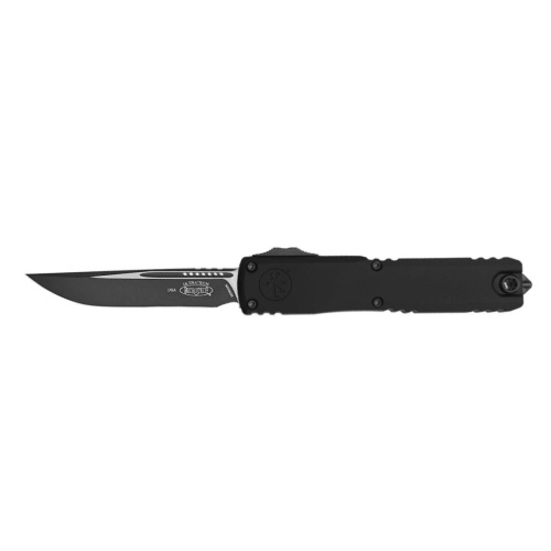 Автоматический нож Microtech Ultratech ZBP Gen III S/E, сталь M390MK, рукоять алюминий, черный