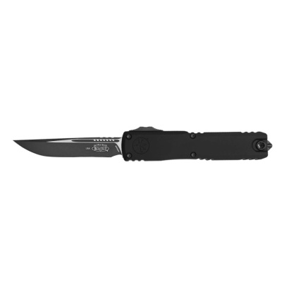 Автоматический нож Microtech Ultratech ZBP Gen III S/E, сталь M390MK, рукоять алюминий, черный