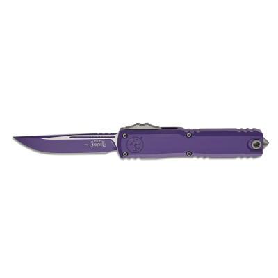 Автоматический нож Microtech Ultratech ZBP Gen III S/E, сталь M390MK, рукоять алюминий, фиолетовый
