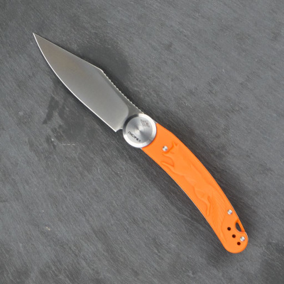 Складной нож Перемен Лисичка, сталь 8Cr14MoV, рукоять FRN, оранжевый