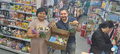 АЛРОСА рядом: Работники МНГОК приняли участие в благотворительной акции «Коробка храбрости» /    