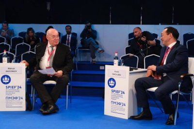 На ПМЭФ-2024 представили проекты Арктического центра эпоса и искусств и якутского кинопавильона / ЯСИА   