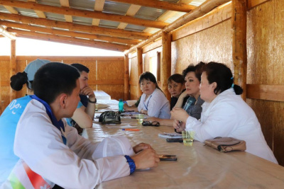 На фестивале «Табыс» представители районов поделились опытом работы с бойцами СВО и их семьями / Карина Оконешникова   