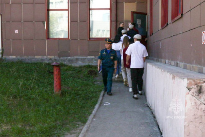 Сотрудники МЧС обеспечивают пожарную безопасность на объектах игр «Дети Азии» в Якутске / ЯСИА Якутск Якутск Республика Саха (Якутия)