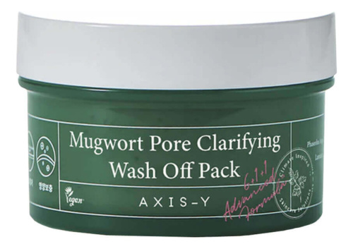 Очищающая глиняная маска с экстрактом полыни 6+1+1 Mugwort Pore Clarifying Wash Off Pack: Маска 100мл