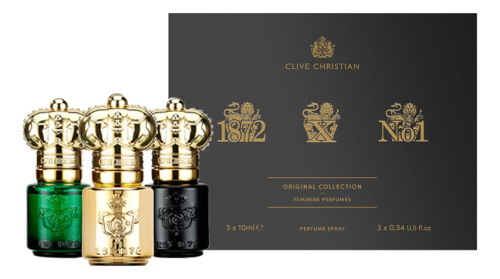 Original Collection Gift Set Feminine: духи 3*10мл (1872 Women + X Women + №1 For Women)