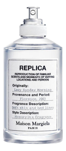 Replica Lazy Sunday Morning: туалетная вода 30мл уценка