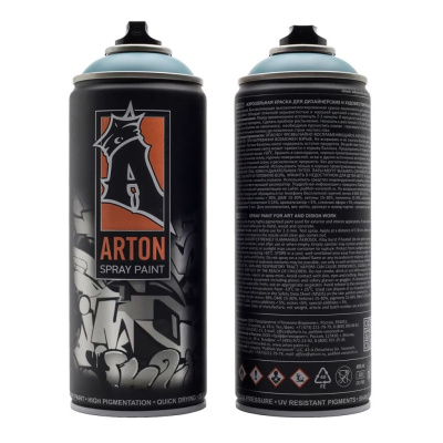 Краска для граффити Arton 400 мл в аэрозоли, Iceberg