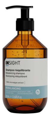 Шампунь для контроля жирной кожи головы Rebalancing Shampoo: Шампунь 350мл (стекло)