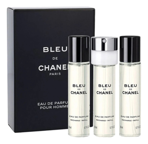 Bleu De Chanel Eau De Parfum: парфюмерная вода 3*20мл запаска
