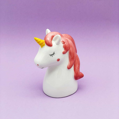 Копилка "The unicorn's head", pink