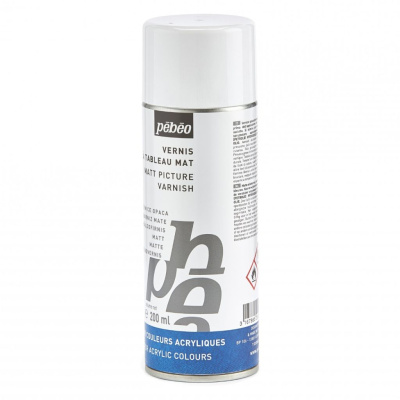 Лак акриловый Pebeo 200 мл матовый, в аэрозоли
