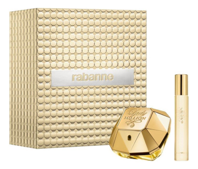 Lady Million: набор (п/вода 80мл + п/вода 20мл)