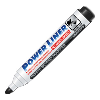 Маркер для досок MUNGYO круглый наконечник, черный