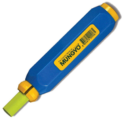 Держатель для мелков Mungyo пластиковый, синий