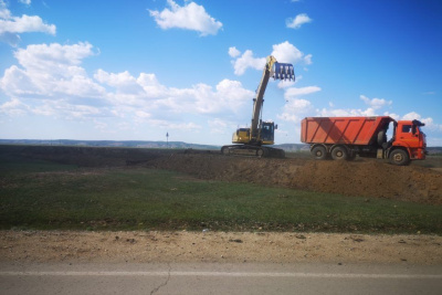 Подъездную дорогу к Кангалассам капитально ремонтируют / ЯСИА   