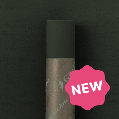 Пастель масляная профессиональная Малевичъ, черно-зеленая 135