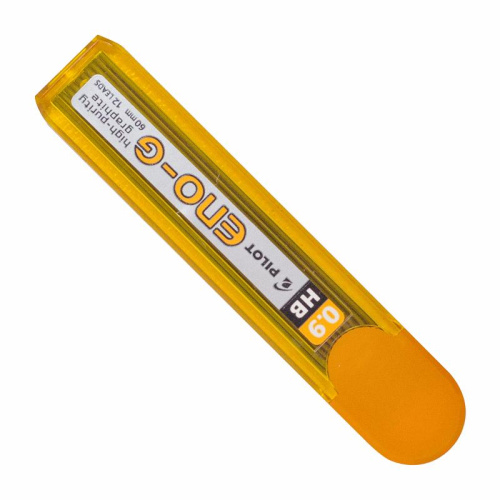 Набор грифелей для механического карандаша Pilot 12 шт 0,9 мм, HB, в полимерной упаковке