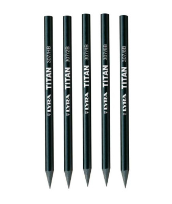 Карандаш чернографитный Lyra "TITAN" лаковый корпус