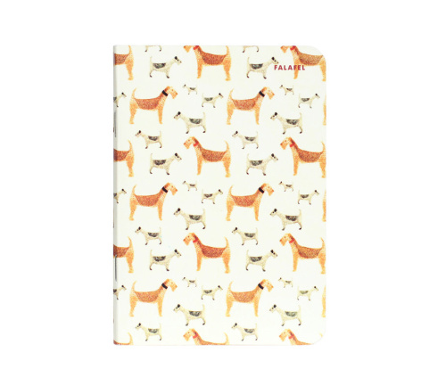 Блокнот FALAFEL BOOKS А6 Dogs, 40л, 80г, без линовки