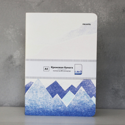 Блокнот FALAFEL BOOKS А5 Mineral Waters, 40л, 80г, без линовки