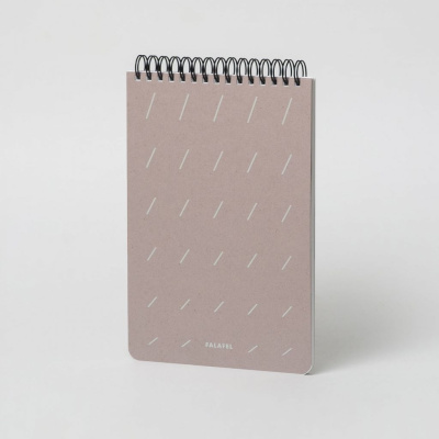 Скетчбук для маркеров FALAFEL BOOKS А5 Smoke 60 л, 70 г, на пружине