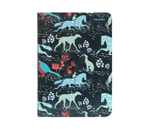 Блокнот FALAFEL BOOKS А6 Night Horses, 40л, 80г, без линовки