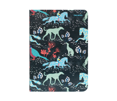 Блокнот FALAFEL BOOKS А6 Night Horses, 40л, 80г, без линовки