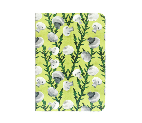 Блокнот FALAFEL BOOKS А6 Mushroom, 40л, 80г, без линовки