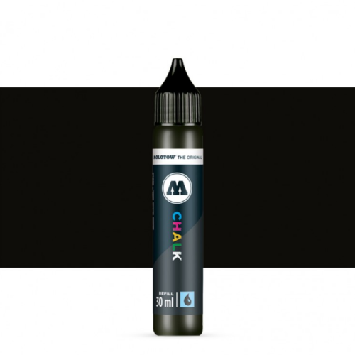 Заправка для маркеров Molotow "CHALK Refill" 30 мл Черный