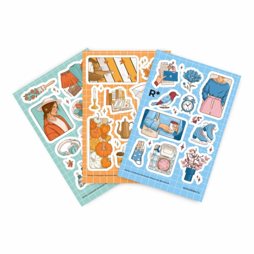 Набор стикеров Remarklee "Цветные моменты 2"