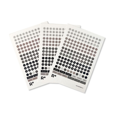 Набор стикеров Remarklee "Даты строгие"