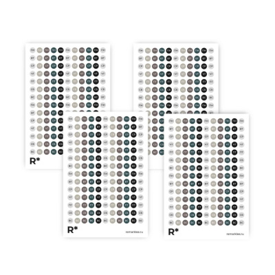 Набор стикеров Remarklee "Строгие дни недели"