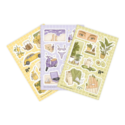 Набор стикеров Remarklee "Цветные моменты"