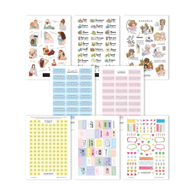 Набор стикеров Remarklee "KAKDELA"