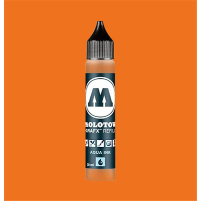 Заправка для маркеров Molotow "AQVA GRAF-X" 30 мл Оранжевый