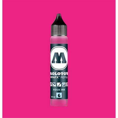Заправка для маркеров Molotow "AQVA GRAF-X" 30 мл Розовый