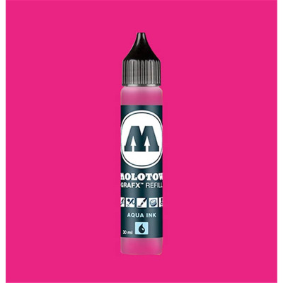 Заправка для маркеров Molotow "AQVA GRAF-X" 30 мл Розовый