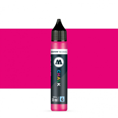 Заправка для маркеров Molotow "CHALK Refill" 30 мл Неоновый розовый