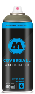 Аэрозольная краска Molotow "Coversall WB" 400 мл, #175 stone grey middle