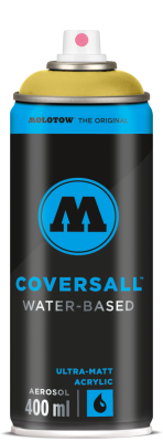 Аэрозольная краска Molotow "Coversall WB" 400 мл, #049 mustard