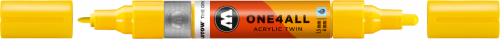 Маркер акриловый Molotow ONE4ALL двусторонний Желтый