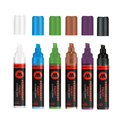 Маркер спиртовой Molotow "320PP" 4-8 мм., все цвета