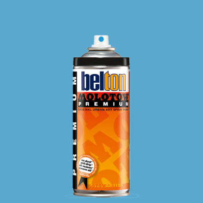 Аэрозольная краска Molotow Premium "belton" 400 мл #093 shock blue middle