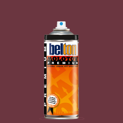 Аэрозольная краска Molotow Premium "belton" 400 мл #056 ESHER dirty red