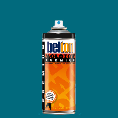 Аэрозольная краска Molotow Premium "belton" 400 мл #112 petrol blue