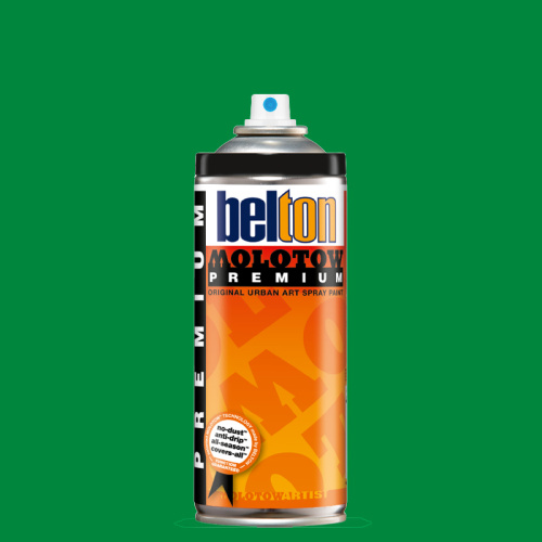 Аэрозольная краска Molotow Premium "belton" 400 мл #147 lettuce green