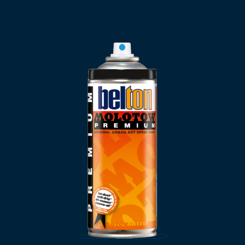 Аэрозольная краска Molotow Premium "belton" 400 мл #109 deep sea blue dark